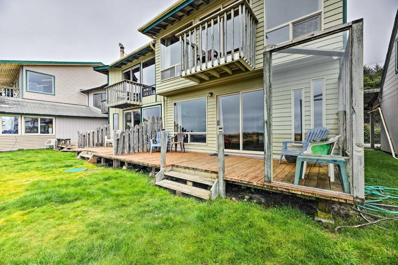 Sanderling Sea Cottages, Unit 3 With Private Balcony Уолдпорт Экстерьер фото